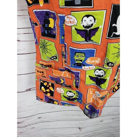 Halloween Scrub Star XS monster cat Scrub top shirt - Picture 7 of 10